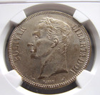 Venezuela Km24 2  5 Bolivars 1901 Ngc Au Details  cleaned   Very Rare Grade  