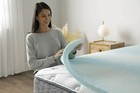 Serta Comfort Cool 1 5-in Gel Memory Foam Mattress Topper  King