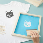 6 Pack Wood Silk Screen Printing Frame Kit For Beginners And Kids  10x12 Wood Fr