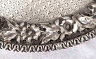 S  Kirk   Son  repousse   11 Oz  Silver Late 19th C  Round Footed Salver