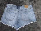 A  ropostale Vintage High Rise Shorty Blue Cut Off Denim Shorts Women   s 10