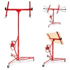 16ft Drywall Lift Plasterboard Panel Sheetrock Hoist Lifter Carrier Safety Lock