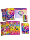 Vintage Complete Lisa Frank Dancing Dolphins Stationary Notebook Stickers Postca