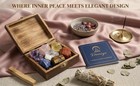 7 Chakra Healing Crystals Set For Meditation   Energy Alignment With Wooden Box