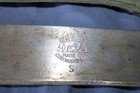 Vintage Czechoslovakia Lion Stamped Machete 23  Military Canvas Us Sheath 2 25 