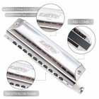 Easttop New Chromatic Harmonica Key Of C 10hole 40tone Professional Mouth Organ