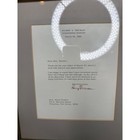 Framed Harry S Truman X2 Signed Letter And Photo Independence Missouri 1965
