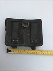Vintage Military Yugoslavian Double Leather Mauser Ammunition Pouch