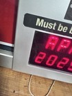 Budweiser Beer We Id 2008 Clock W date   Time Led Lighted Beer Sign Man Cave Bar