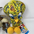 Looney Tunes Tweety Bird   Wile E Coyote Plush Set Stuffed Animal Toy New