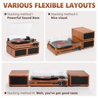 Vinyl Record Player With Speakers bluetooth Portable Turntable For Vinyl Records