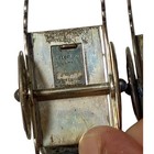 Japanese Novelty Sterling Silver Salt   Pepper  C 1930s