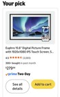 15 6   Digital Picture Frame With 1920x1080 Ips Touch Screen  Smart Digital P   