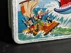 1971 Vintage Aladdin Walt Disney Rare Pinocchio Metal Lunchbox  painted See Pics