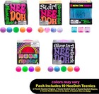 Needoh Teenie 10-pack - Variety Of Mini Squish Toys