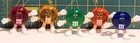 Vintage M m   s Candy String Light Covers Lot Of 5 Covers Only No Light String