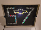 Hasbro Lite Brite 1973 Model 5455 Tested Works Pegs Refill Kit Unused Sheet Box