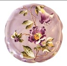 Rare Antique French Art Nouveau Glass Hand Painted Enameled Box C1900
