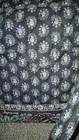 Vera Bradley Paisley Classic Navy Blue Large 1998  Shoulder Bag Tote Nwt 15x12x4