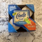 Lot Of 6 Vintage 90s Glade Votives Candle Vanilla Scent Candles 4 Packs 1997 Nos