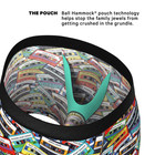 The Mixtape Cassette Tape Underwear With Ball Hammock   Pouch
