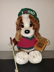 Vintage Hickory Creek Colleciton Sad Sam Dog Plush W  Golf Club  1993 