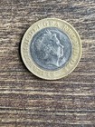 Two Pounds 2010 Rare Double-hubbing Obverse Elizabeth Ii Technology Error