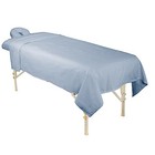 Forpro Premium Flannel 3-piece Massage Sheet Set - Ultra-light  Stain Wisteria