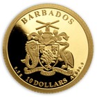 2026 Barbados Smallest Gold American Eagle 1 2 Gram Gold Proof Coin