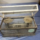 Antique Torsion Balance Co Style 269 Analytical Balance Parts Repair Glass Case