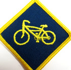 Bicycle Patch Vintage Cycling Bike Rider Embroidered Sew On