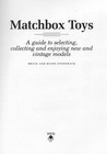 Matchbox Toys Collectors Guide 1993 Diane Stoneback History Illus Cars Hc dj Vg