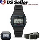 F91w Classic Digital Watch Resin Strap Stopwatch Chronograph Sport Men Watch