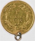 1856  1 Gold Type 3 Ef  loop  Uncertified  850