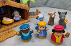 Fisher Price Little People Christmas Story Nativity Set Incomplete But Works 