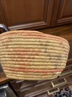 Basket Woven Coiled Tribal Native Multicolored Geometric