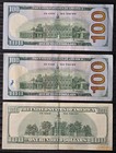 Lot Of 3  three   100 Dollar Bill Us Bill Star Notes   Series 2009a 2009a 2006a