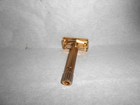 Gillette Diplomat Safety Razor 1955 Tto De Gold Plated A2