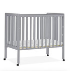 Cuna Gris Para Bebe Con Colchon Infantil Gray Baby Crib With Mattress 1 5  New
