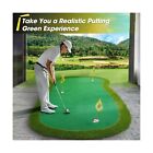 Golf Putting Green Large Golf Mat Practice Indoor Outdoor - 5 X 10 Ft Pro Put   
