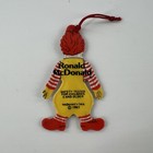 Vintage 1982 Ronald Mcdonald Hanging Ornament Used