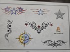  24  17 X11 Tattoo Flash Flash Sheets American Tattoo Flash Used Some Worn Edges