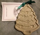 Brown Bag Cookie Art Molds Angel  Christmas Tree   Gingerbread House  Lot Of 3