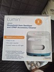Lumin Lm3000 Uv-c Sanitizing Machine Cpap Accessory Cleaner White blue