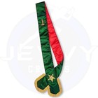 Masonic Oes Five Color Sash Set For Women     Order Of The Eastern Star Sashes
