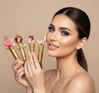 Kabuki Makeup Brushes Face Contour Powder Liquid Retractable 4-pieces Full Set