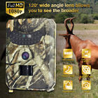 Trail Camera 36mp 1080p Waterproof Sensor Night Vision Cam Game Hunting Outdoor