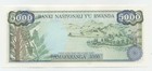 Rwanda 5000 Francs 1-1-1988 Pick 22 Unc Uncirculated Banknote