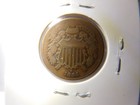 1864 Two Cent Piece Us Coin
