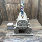 Disney Snow White Grumpy s Pump Organ Piano Toy Works Tiki Toatum 1990 s Vintage